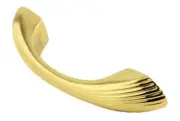 3" Heritage Pull Solid Mellow Brass