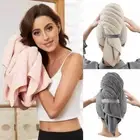 Women Fast Dry Hair Cap Wrap Towel Quick Drying Turban Bath Head Magic Hat Spa