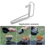 Hand Brewed Coffee Diversions Nozzles Outdoor Cup Bowl Claw Wire Drain Spout