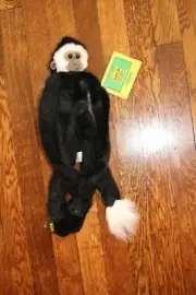 Wild Republic Primate Hasani Colobus Monkey Stuffed Toy Plush Retired Style NWT