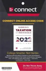 Connect Access Card for McGraw Hills Taxation of Individuals - Cards - New a