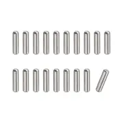 1.6x8mm Dowel Pins, 20pcs Round Head Flat Chamfered End Dowel Pin