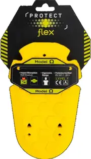 Bering Protect Flex Omega Hanche Type B Hip Protector, yellow for Men