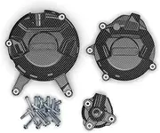 Engine Guard Fit for KOVE Moto 310 R 2021-2023 310 RR 2022-2023 Motorcycle Modification Accessories Engine Protection Cover Guard Bumper(Carbon Fiber 1 Set)