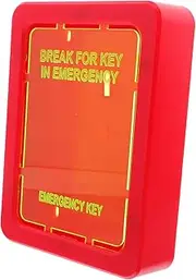 PENIKOKO 1 Set Electronic Lock Box for Emergency Key Storage Wall Mounted Fire Safety Case with Password Protection for Home and Office Security