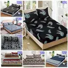 Leaves High Elastic Fitted Sheet Queen/King Size Bedding Mattress Protector AU