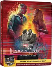 WANDAVISION (2021): SEASON 1 WandaVision: The Complete Series (Steelbook) [Blu-Ray Region A: USA] Steelbook USA import