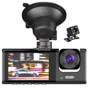 Car Dash Cam WIFI 3 Lens Inside Camera Video Recorder Car DVR Dashcam G-sensor (for: Porsche)