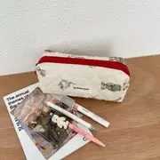 Minbrogy - Animal Makeup Bag (various designs) Beige - S