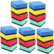 GRADENEVE Dry Erase Erasers Bulk Magnetic Chalkboard Eraser 20 Pack for Whiteboard Office Home