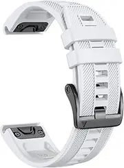 [CEKGDB] For Fenix 8 Band 22mm Width Soft Silicone Watch Strap for Fenix 5 Plus/Fenix 6/Fenix 6 Pro/Fenix 7/exip/Forerunner 935/945/Approach S60/Quatix 5 Watchbands