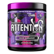 Faction Labs Attention Cheat Mode Grape Bubblegum 200g