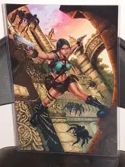 Tomb Raider Lara Croft Glossy Print 11 x 17 In Hard Plastic Sleeve