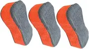 BUGUUYO 3pcs Extra Thick Cleaning Sponge Large Colorful Dishwashing Bathroom Sponges for Boat Durable High Density Mesh Material for Use