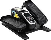 Under Desk Elliptical Elliptical Leg Exercisers for Seniors Quiet Portable Elliptical Machine Exerciser with Remote Control and 12 Adjustable speeds Pedal Exerciser