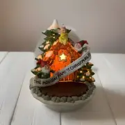 1994 Fitz & Floyd Holiday Hamlet “Christmas Pageant Stage” Light Up Figurine