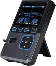 3 in 1 Handheld Oscilloscope, Signal Generator Transistor Tester/S 10MHz Bandwidth Mosfet Transistor Capacitor Tester with 2.8 Inch Color Screen for Maintenance Research