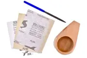 Michihamono Woodworking Kuksa Wood Carving Cup Making Set, with File & Sandpaper