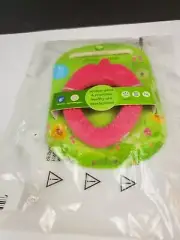 Green Sprouts Silicone Pink Teether 3+ Months NIP