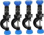 MUSISALY 4pcs Adjustable Lab Clamp Holder Bracket with Easy to Rotate Knobs for Secure Fixing Versatile Laboratory Supplies for Home and Research Use