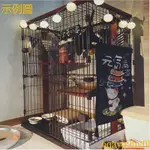 出口日本貓籠子 貓別墅 室內家用貓籠別墅 三層四層實木木框 貓咪圍欄