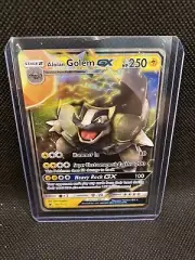 Alolan Golem GX 34/111 - Pokemon Crimson Invasion