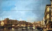 Art Venice Rialto Bridge Ceramic Mural Backsplash Bath Tile #2258