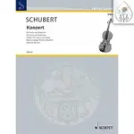 【鼎達文化】SCHUBERT 舒伯特 KONZERT C大調 VIOLA 中提琴 鋼琴 SCHOTT版