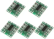 5pcs 3W+3W Type D PAM8403 Digital Audio Amplifier Board Power Amp Module 5V High Efficiency Mini Amplifier for LCD TVs, Monitors, Laptops, Portable Speakers