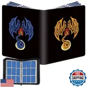 9-Pocket Card Binder Compatible with PTCG Cards,TCG Cards Holder,Trading Card