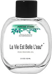 La Vie Est Belle Perfume Oil IMPRESSION, SIMILAR Accords to { LANC0ME LA_VIE_EST_BELLE }{WOMEN}; Long Lasting 100% Pure No Alcohol Oil. Perfume VERSION; Not Original Brand (60ML OVAL GLASS BOTTLE)