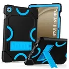 Case for Samsung Galaxy Tab A9+ 11 Inch 2023 Model (X210/X216/X218), Black+Blue