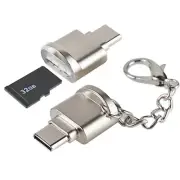 2pcs OTG adapter USB3.1 Android type-C high speed reader TF converter