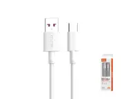 Moveteck 60W Type-C to USB2.0 Data Cable 1m 5a White Black TB1225