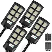 Outdoor Solar Lights, Dusk to Dawn Motion Sensor Waterproof LED Street Outsid...