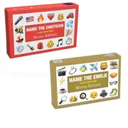 Bubblegum Stuff Name The Emoticon Card Game - Movies