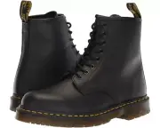 Dr. Martens 1460 11822003-BLK Mens US 9 Black Leather Lace Up Work Boots KHD1532