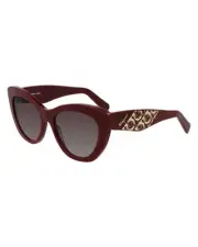 Salvatore Ferragamo F1022 CatEye unglae Women Bordeaux Sunglasses