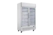 Polar G-Series Hinged Door Upright Display Cooler with Light Box 950Ltr - Commercial Drink Fridges (GE580-A) - GE580-A