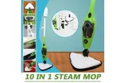 10 in 1 360 degree Steam Mop Floor Cleaner Kitchen Steaming Cleaning Use Water