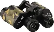 Practical Telescope Catadioptric Telescope 8X30 Hd Binocular Portable Telescope Camouflage Human Leather Mirror Body OBS