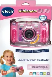 VTech Kidizoom Duo Selfie Camera Pink 4x Zoom Digital Camera for Kids Brand New