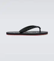[Christian Louboutin] Christian Louboutin Super Loubi Flip thong sandals AU 7 black