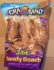 CRA-Z-Sand 3LB Bag of Amazing Beach Sand with Surprise Sand Tool--Open box