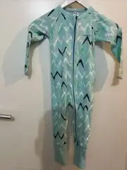 BONDS ZIP WONDERSUIT ZIG ZAG BNWT SZ 2 (D74