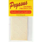 Pegasus 1/24 Whitewalls Thin (12) for Scale Models [1010]