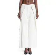 [ROKH] ROKH WOMAN OFF-WHITE TROUSERS Off-white