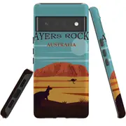 For Google Pixel 6 Pro Case Tough Protective Cover Ayers Rock