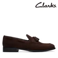 在飛比找momo購物網優惠-【Clarks】男鞋 Craft Arlo Trim 優質麂