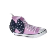 Retro Pink Converse Shoe Ornament Mens Womens Kids Adult 70s 80s Barbie Girl